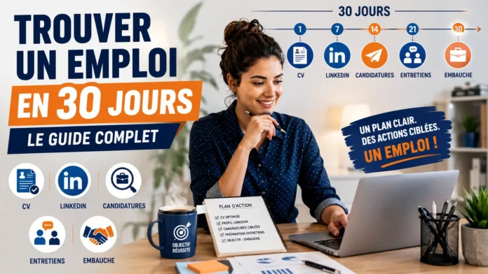 TROUVER EMPLOI EN 3O JOUR
